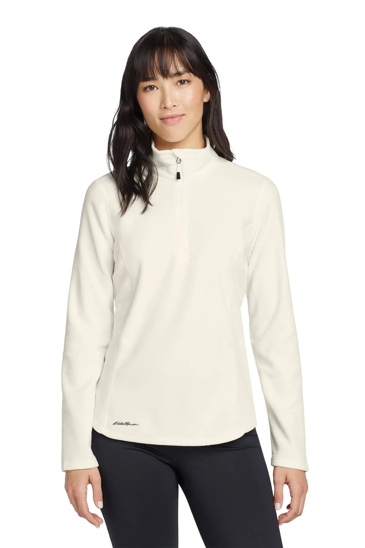 Eddie Bauer® Women's 1/2-Zip Microfleece Jacket #EB227 Game Over Merch