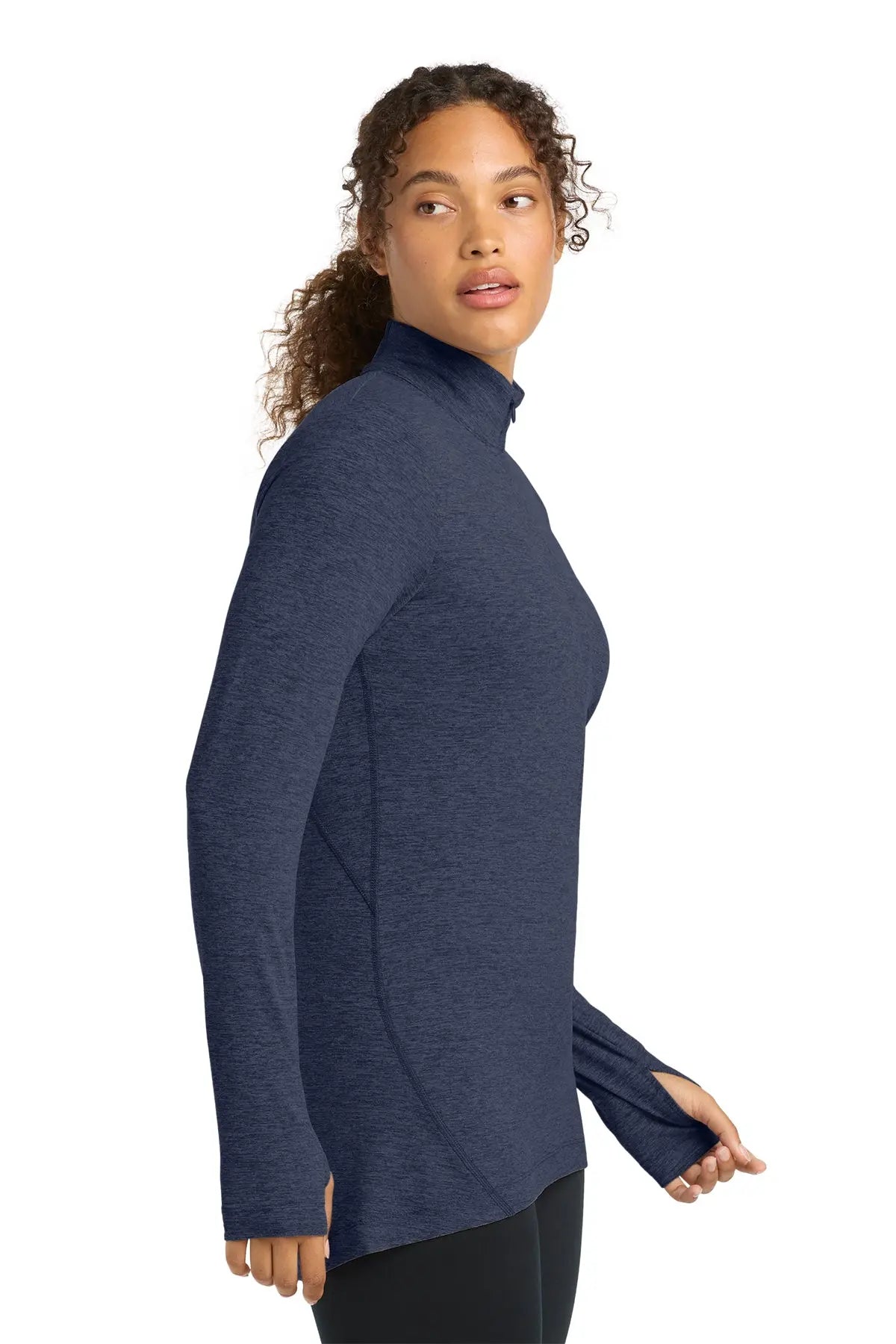 Sport-Tek® Women's Exchange 1.5 Long Sleeve 1/2-Zip #LST711 Game Over Merch