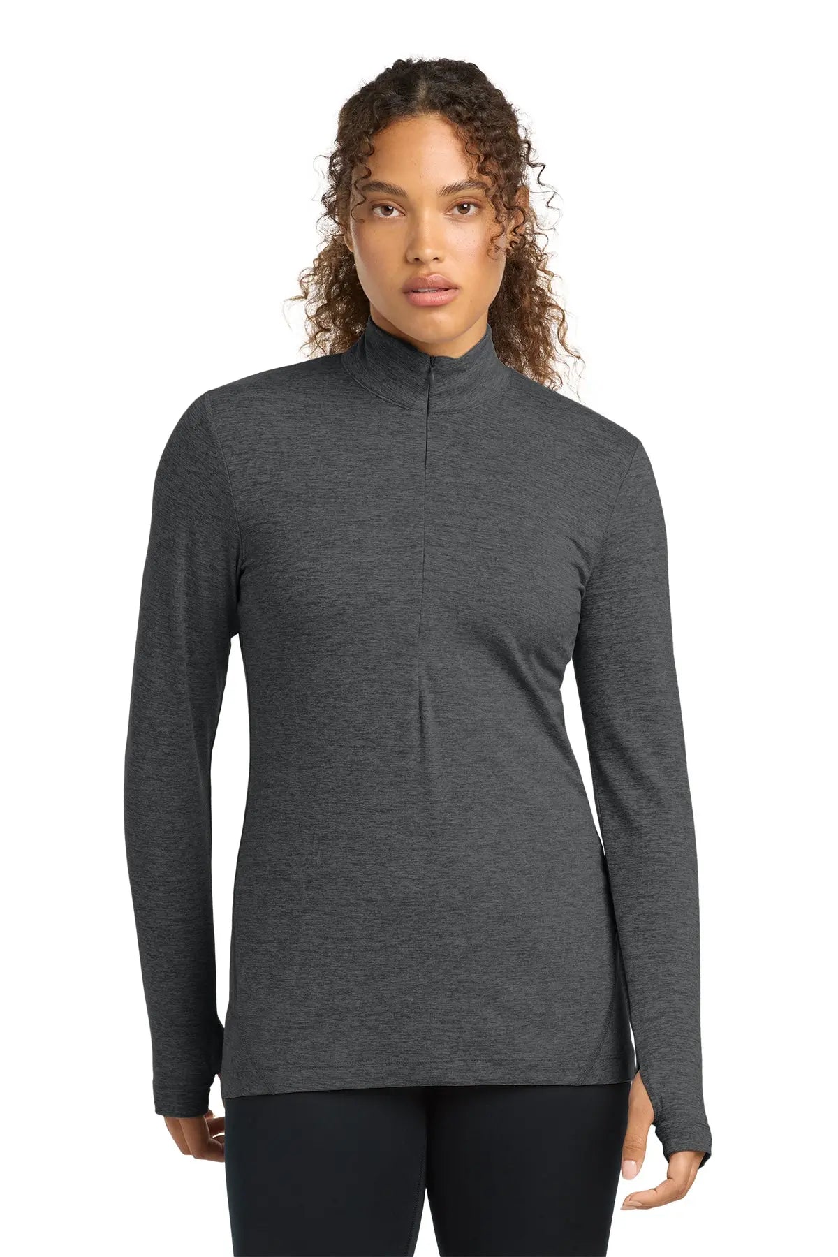 Sport-Tek® Women's Exchange 1.5 Long Sleeve 1/2-Zip #LST711 Game Over Merch