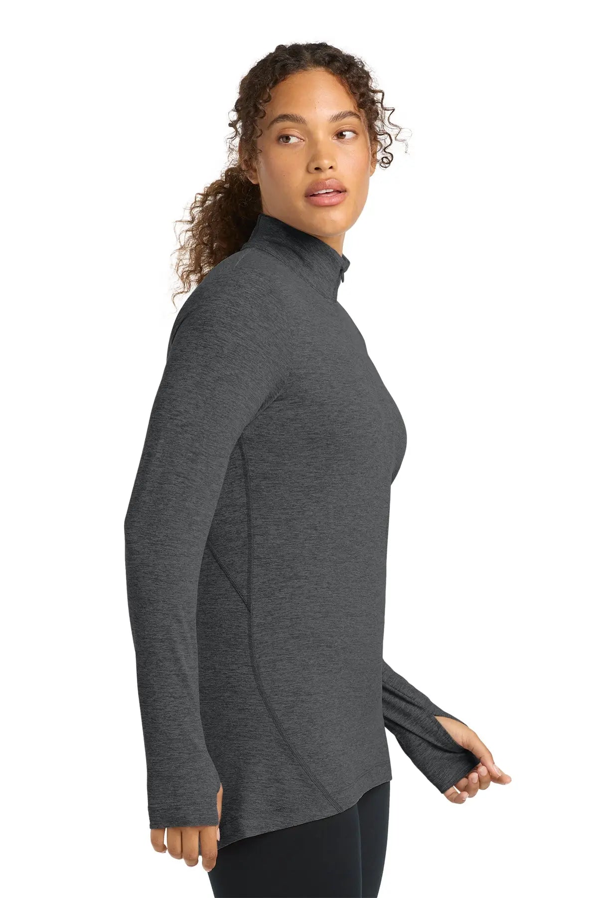 Sport-Tek® Women's Exchange 1.5 Long Sleeve 1/2-Zip #LST711 Game Over Merch