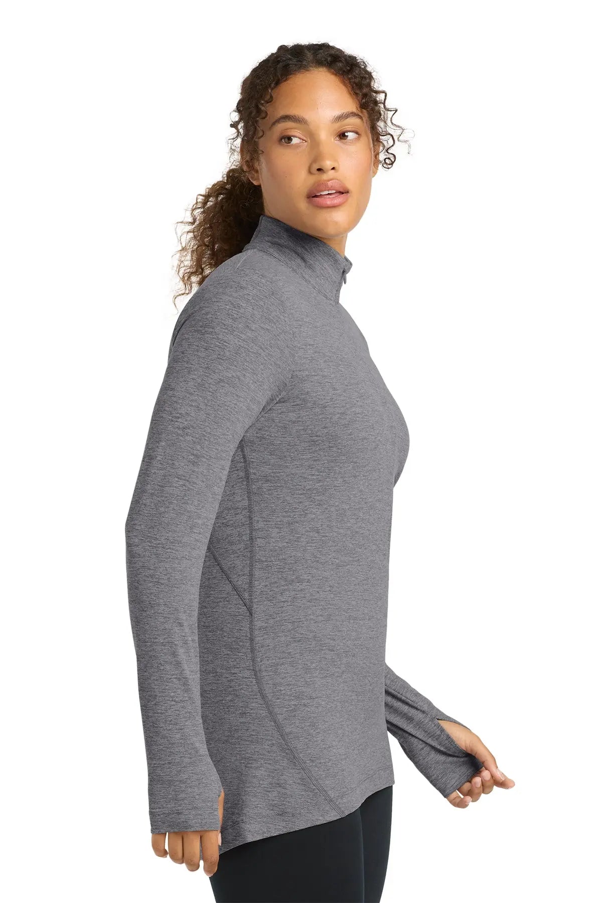 Sport-Tek® Women's Exchange 1.5 Long Sleeve 1/2-Zip #LST711 Game Over Merch