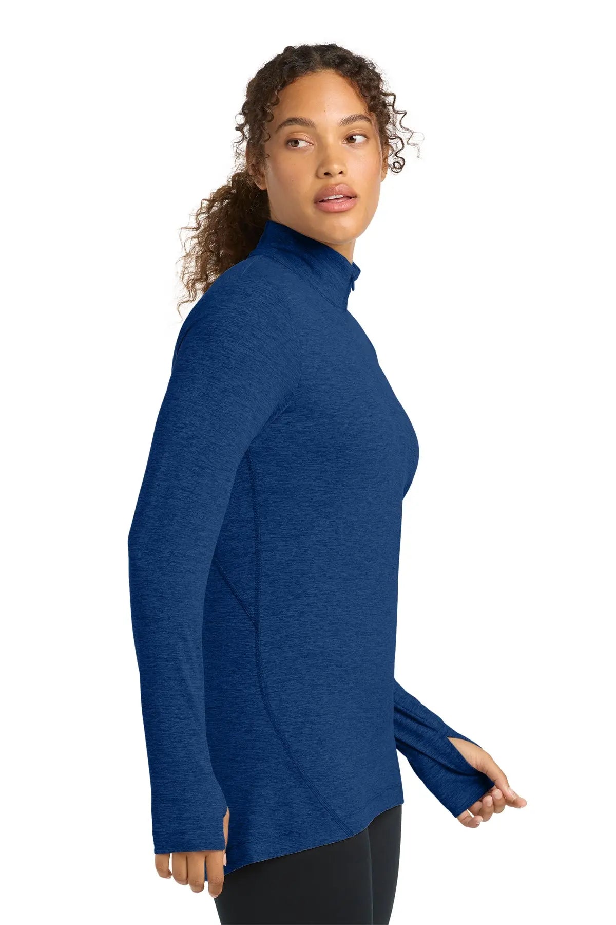 Sport-Tek® Women's Exchange 1.5 Long Sleeve 1/2-Zip #LST711 Game Over Merch
