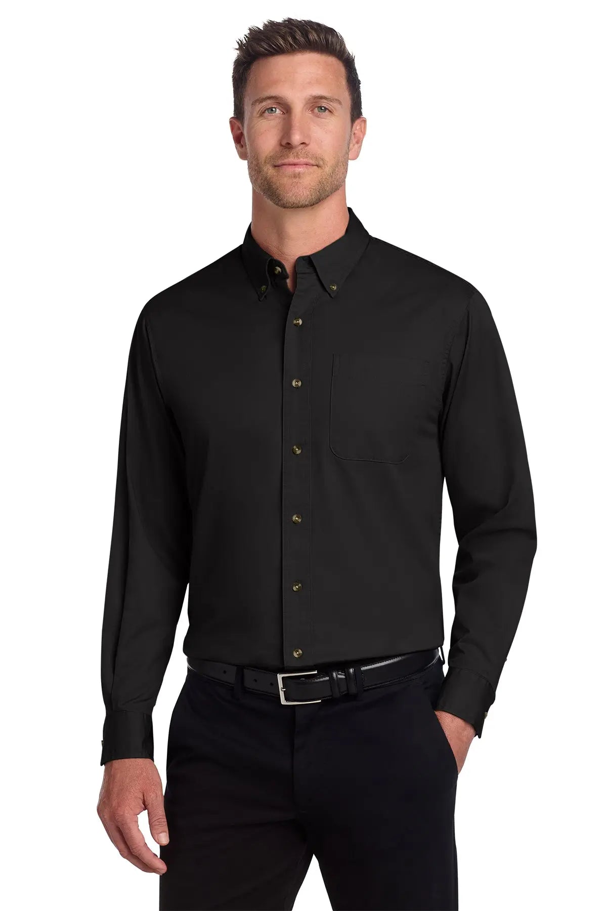 Port Authority® Long Sleeve Twill Shirt #S600T