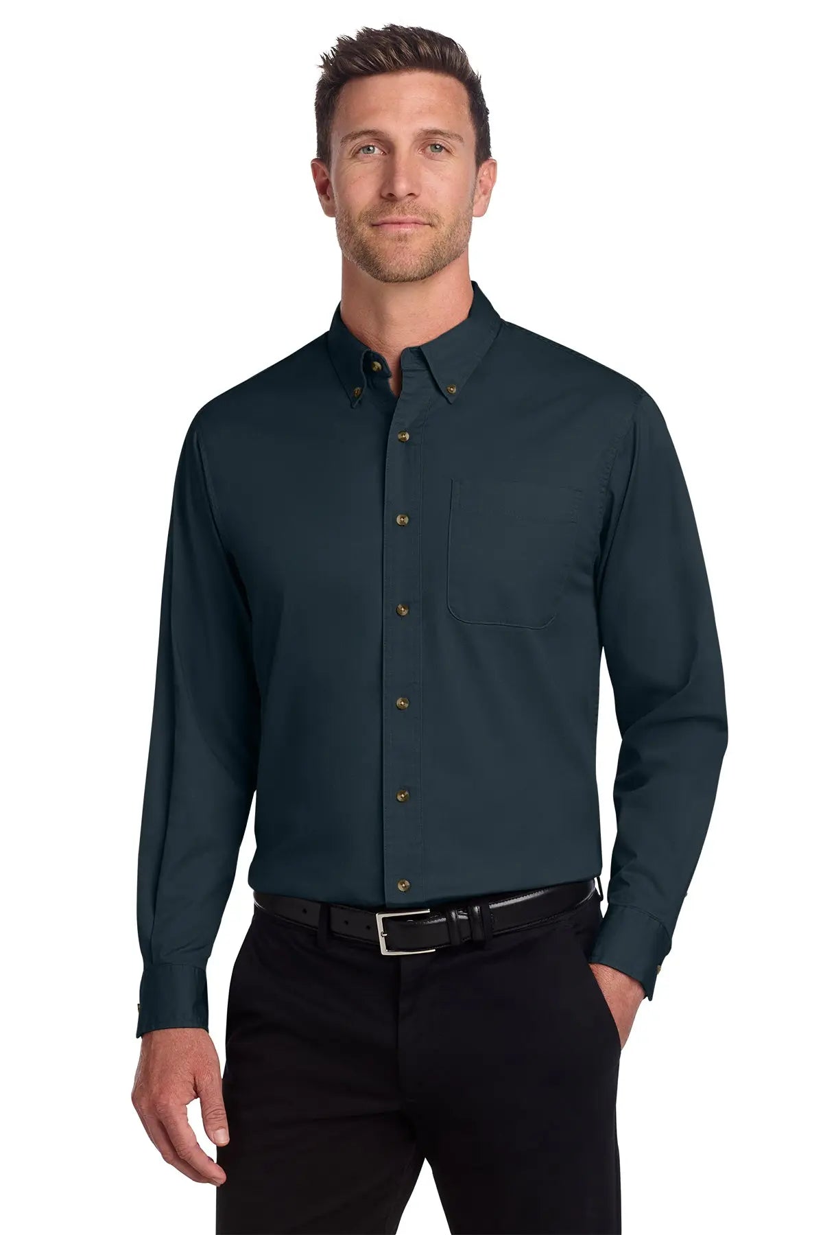Port Authority® Long Sleeve Twill Shirt #S600T