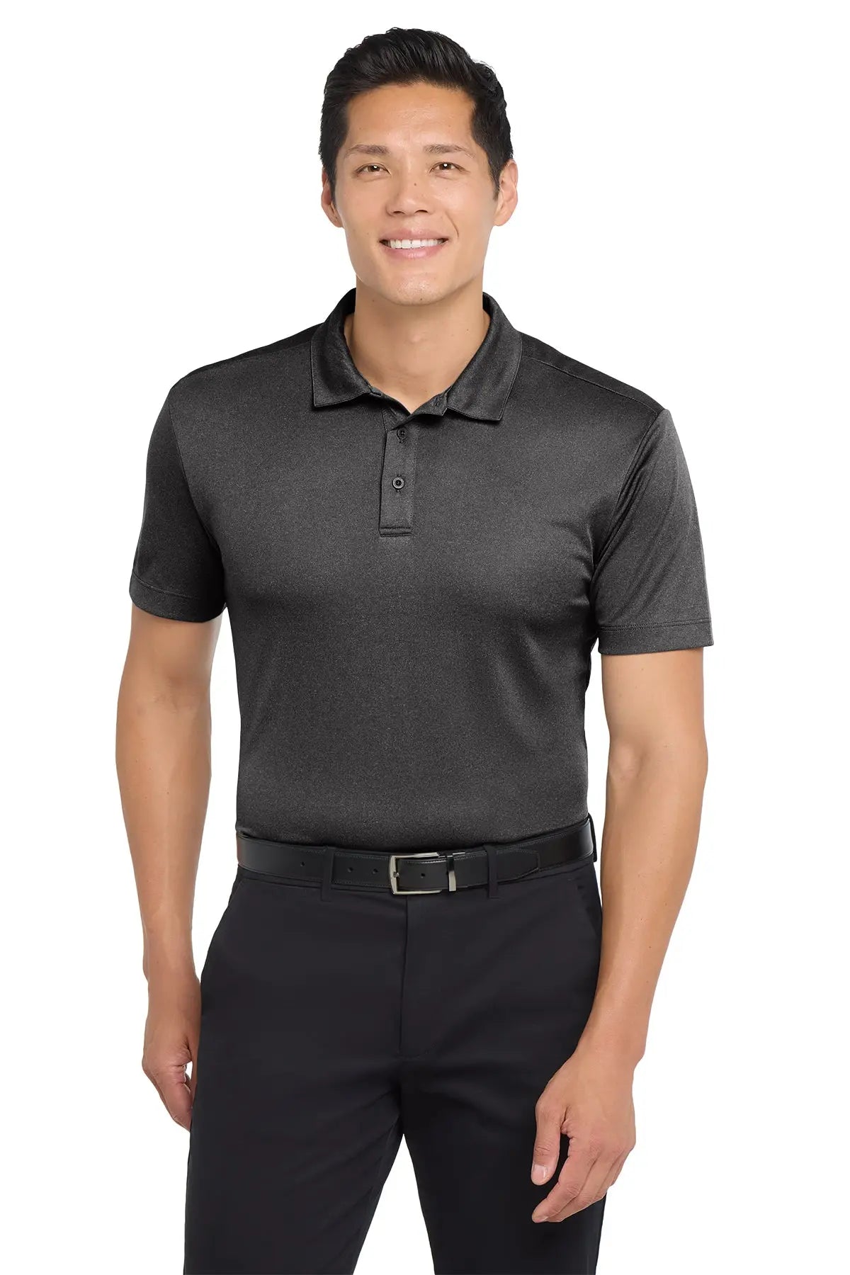 Port Authority® Heathered Silk Touch™ Performance Polo #K542Game Over Merch
