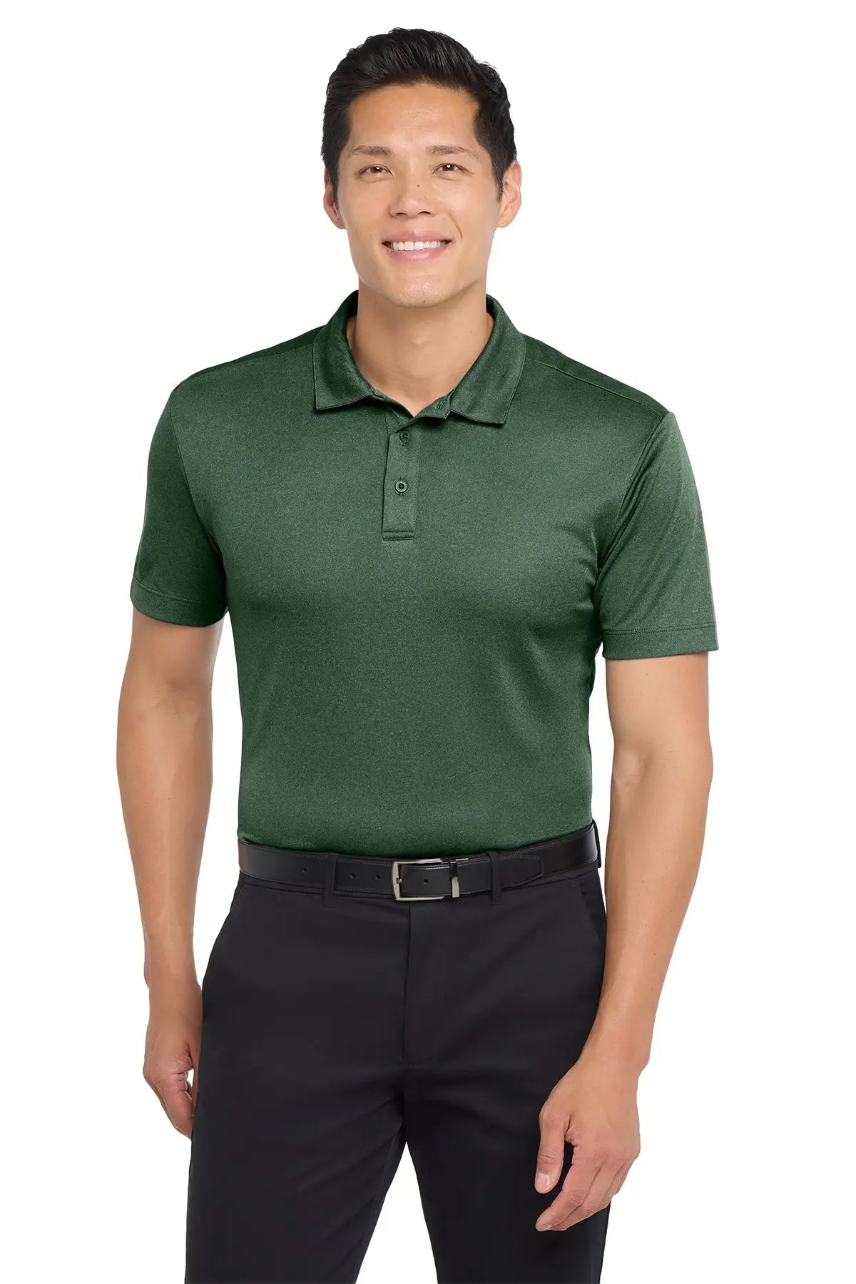 Port Authority® Heathered Silk Touch™ Performance Polo #K542Game Over Merch