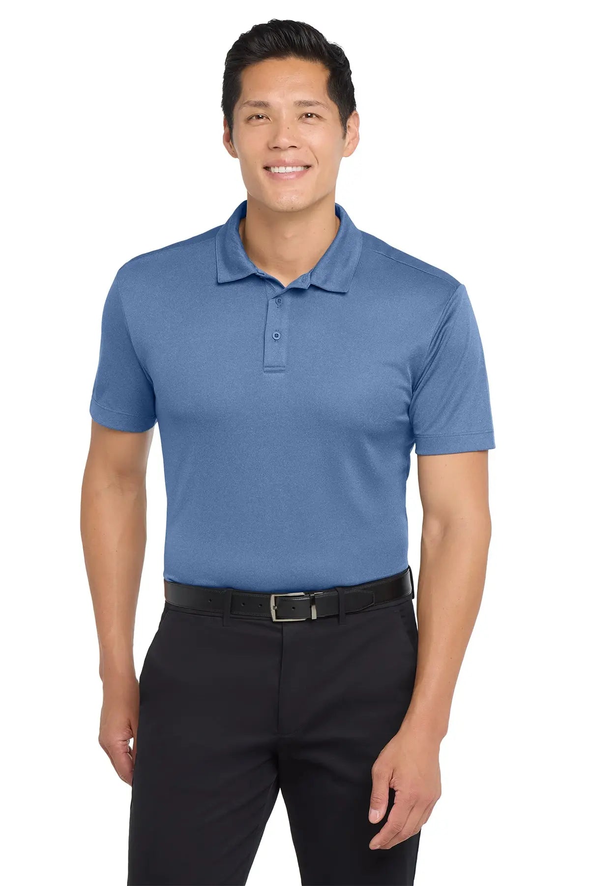 Port Authority® Heathered Silk Touch™ Performance Polo #K542Game Over Merch