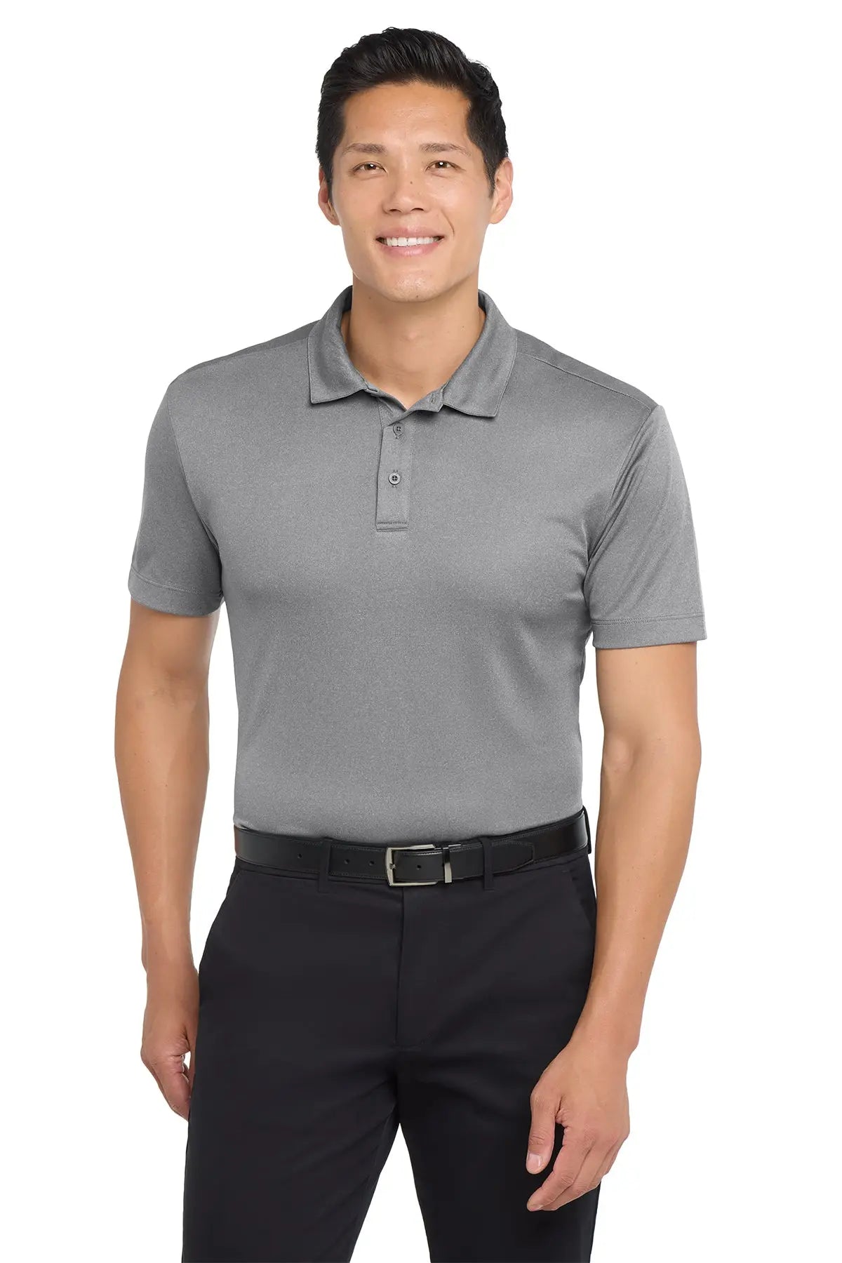 Port Authority® Heathered Silk Touch™ Performance Polo #K542Game Over Merch