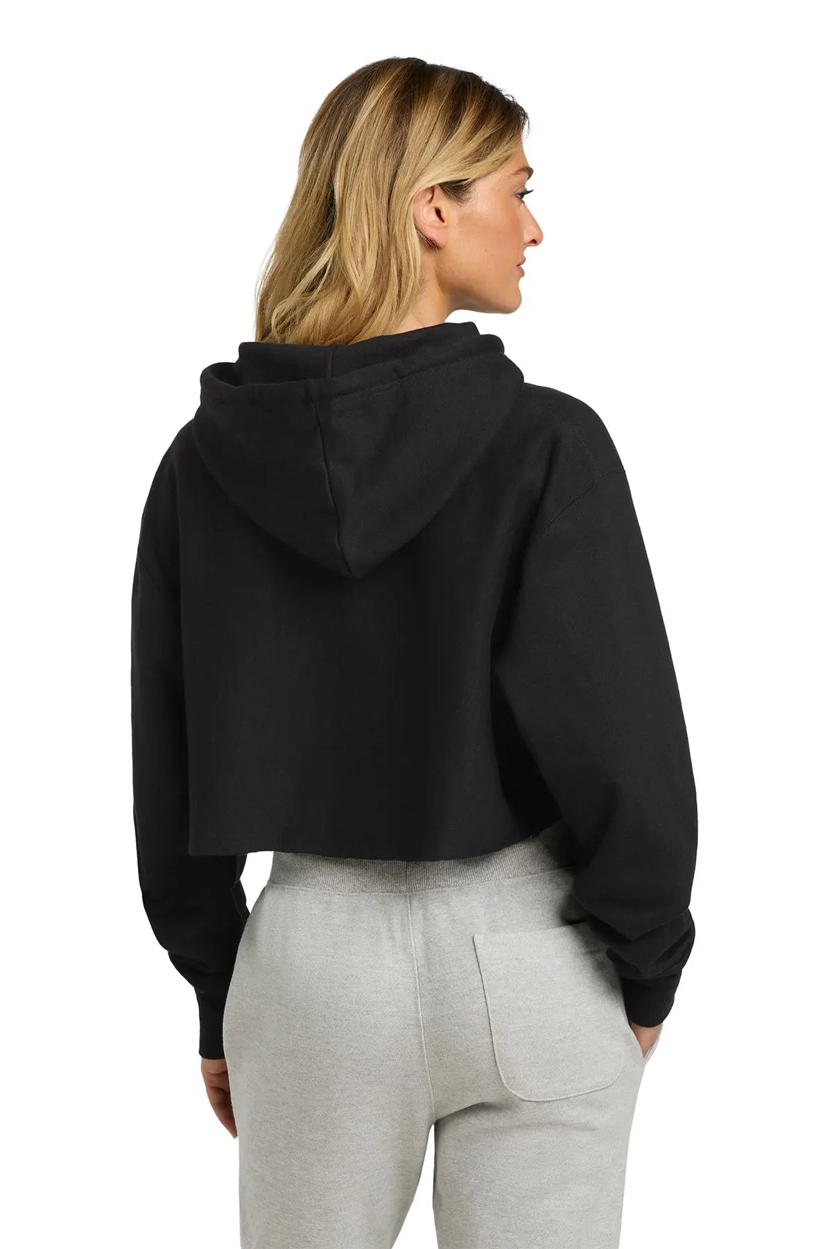 Champion® Women’s Reverse Weave® Cropped Cut-Off Hooded Sweatshirt #RW01W