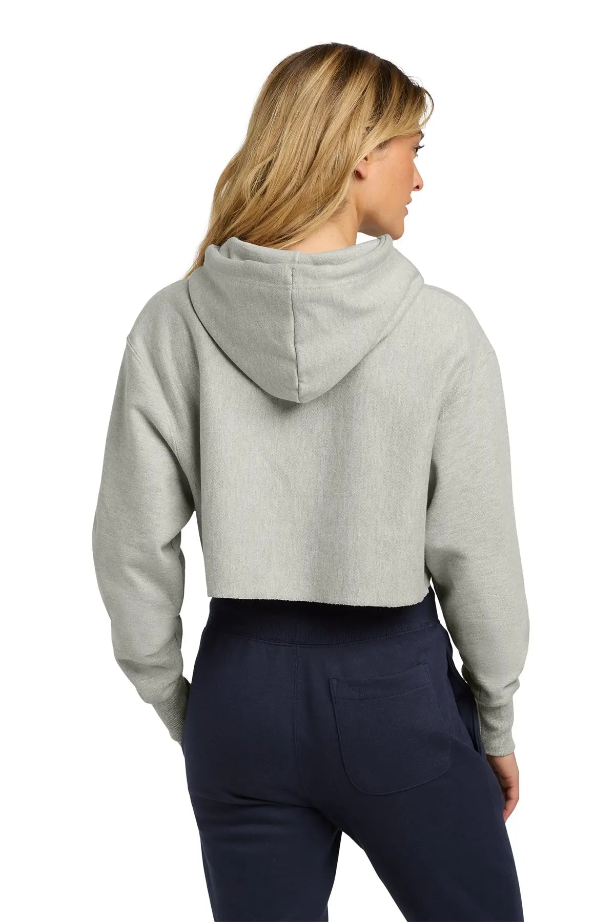 Champion® Women’s Reverse Weave® Cropped Cut-Off Hooded Sweatshirt #RW01W