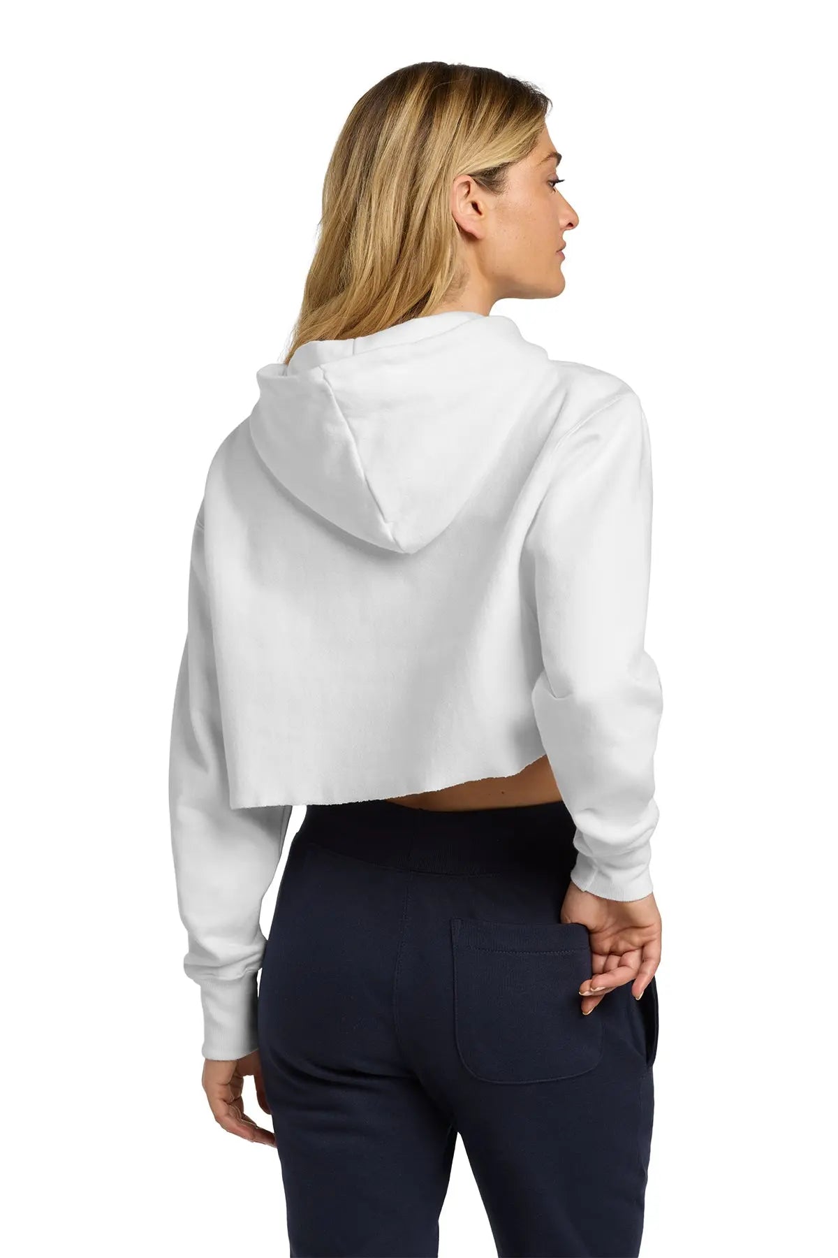 Champion® Women’s Reverse Weave® Cropped Cut-Off Hooded Sweatshirt #RW01W