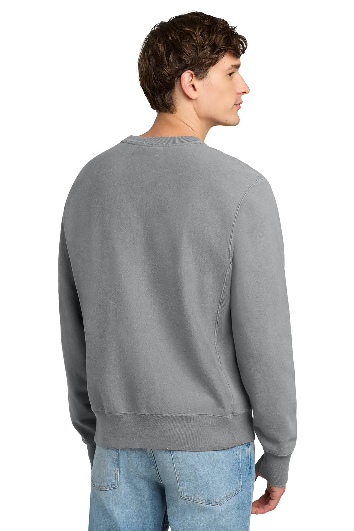 Champion® Reverse Weave® Garment-Dyed Crewneck Sweatshirt #GDS149