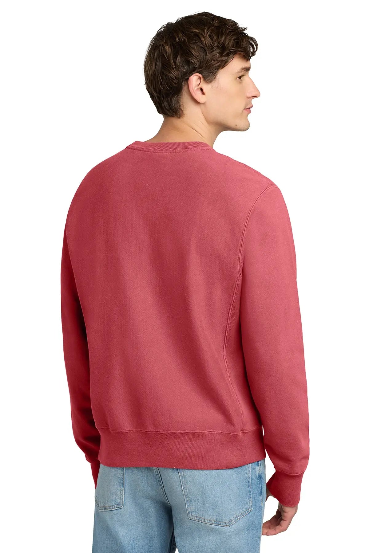 Champion® Reverse Weave® Garment-Dyed Crewneck Sweatshirt #GDS149
