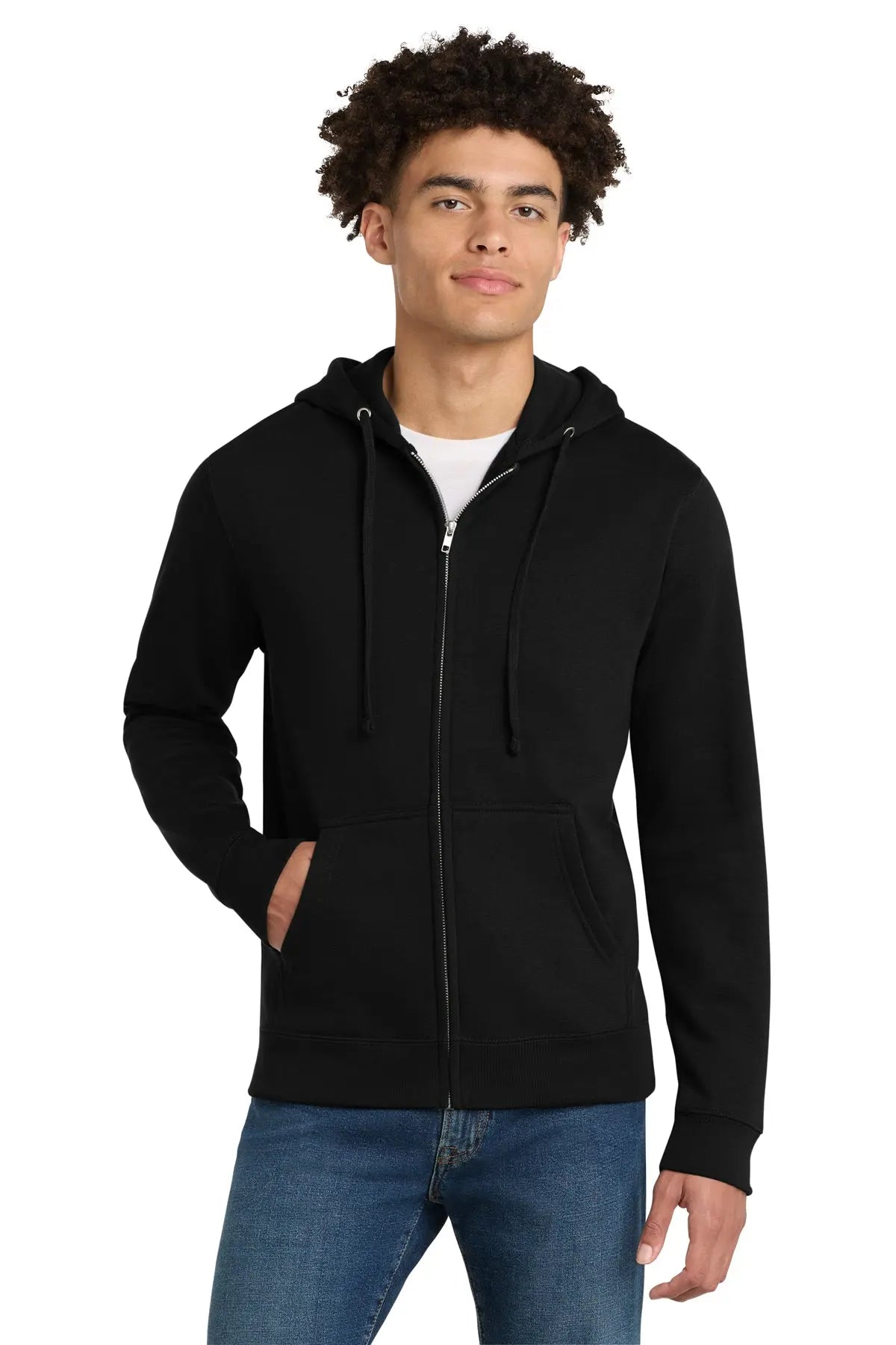 District® V.I.T.™ Fleece Full-Zip Hoodie #DT6102