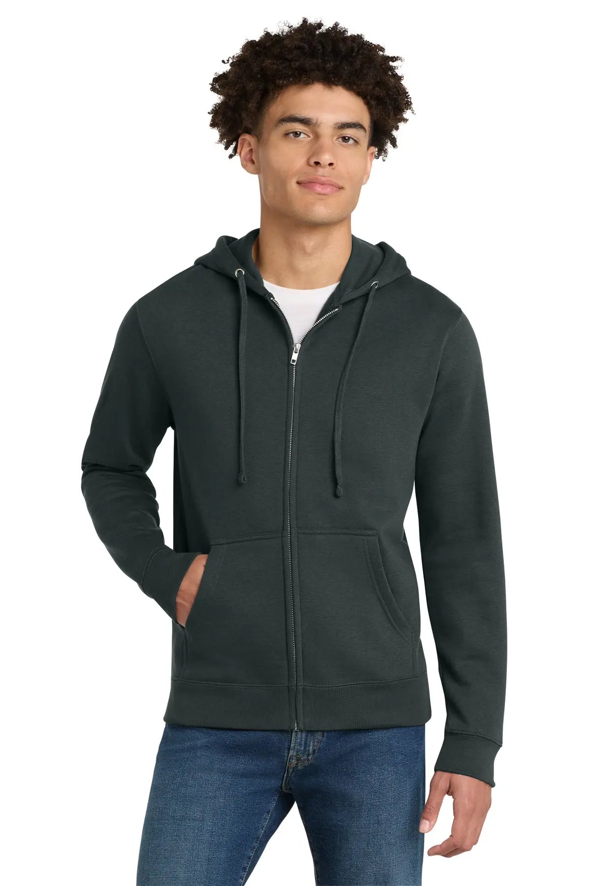 District® V.I.T.™ Fleece Full-Zip Hoodie #DT6102