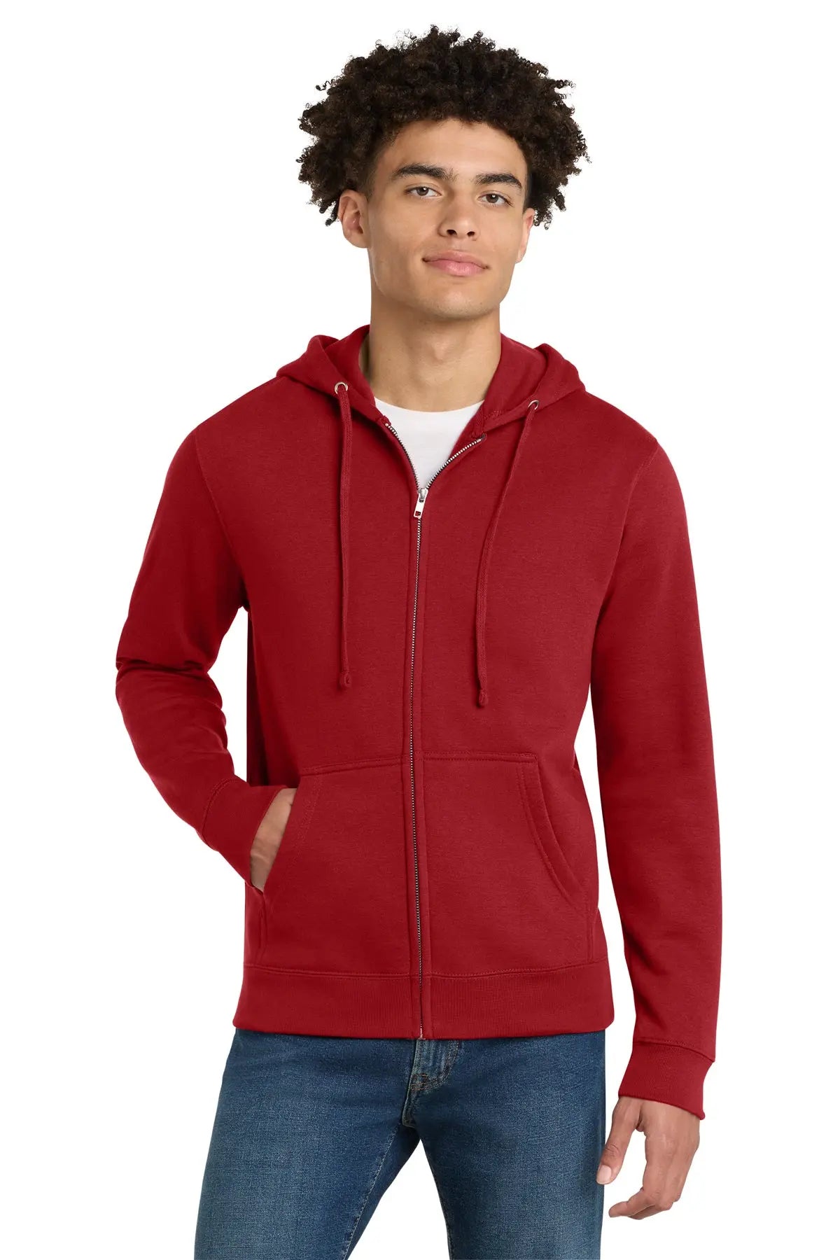 District® V.I.T.™ Fleece Full-Zip Hoodie #DT6102