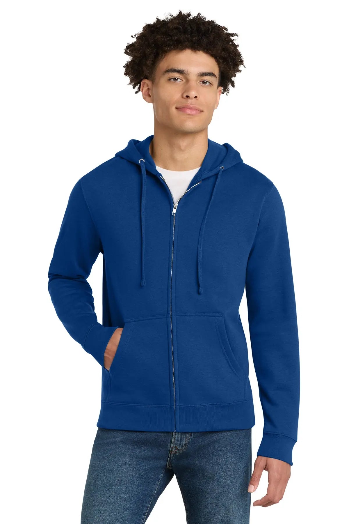 District® V.I.T.™ Fleece Full-Zip Hoodie #DT6102