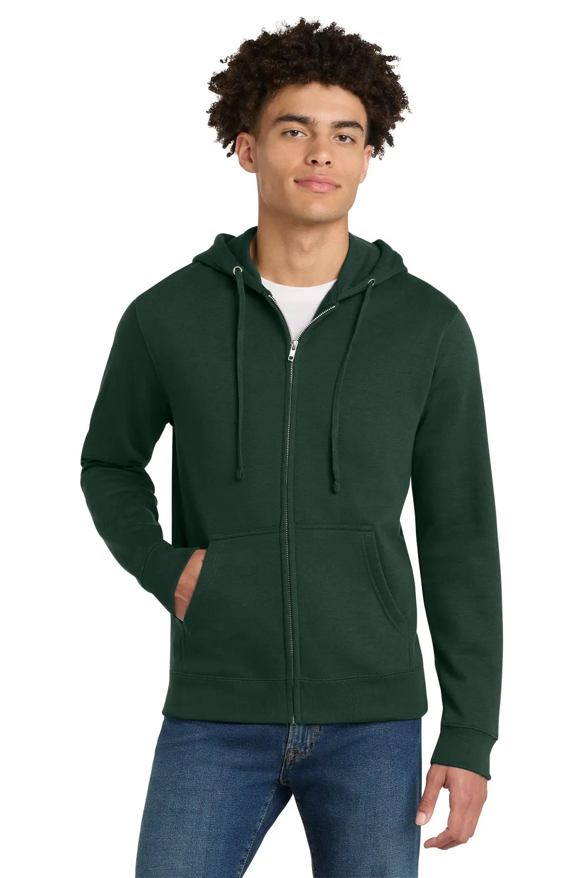 District® V.I.T.™ Fleece Full-Zip Hoodie #DT6102