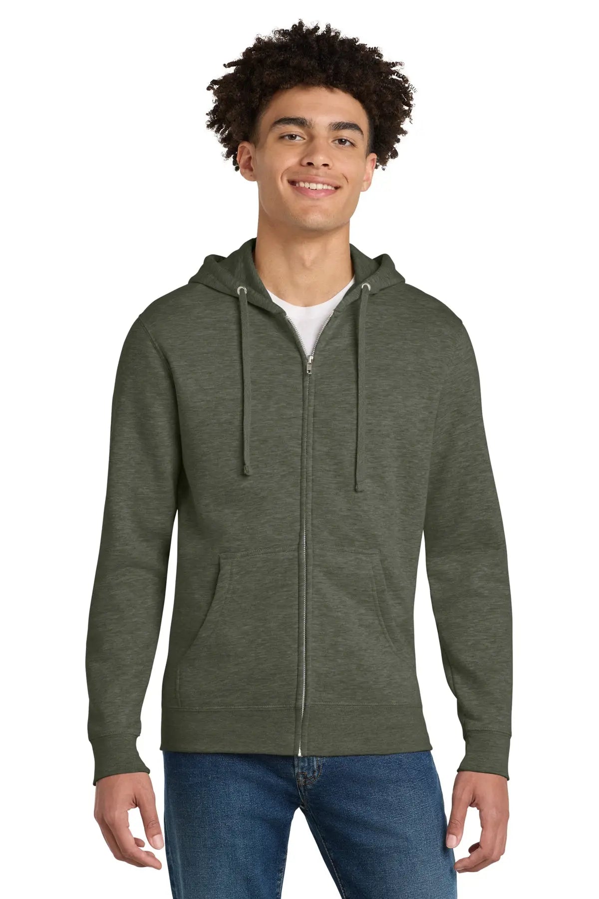 District® V.I.T.™ Fleece Full-Zip Hoodie #DT6102