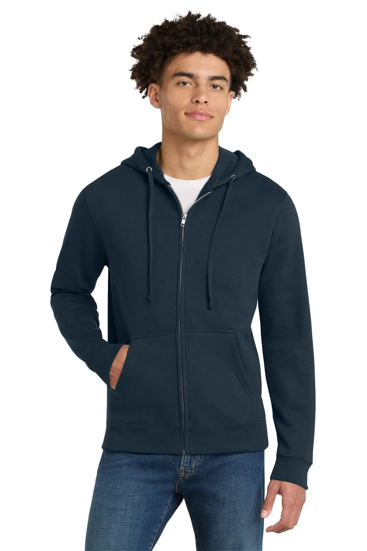 District® V.I.T.™ Fleece Full-Zip Hoodie #DT6102