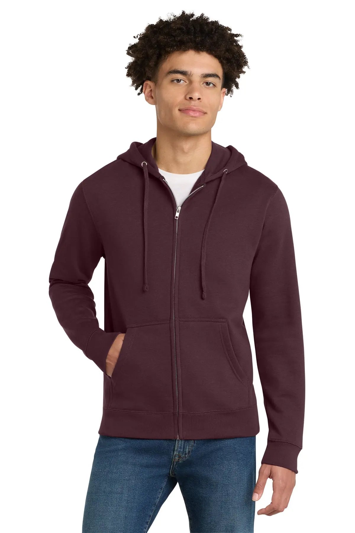 District® V.I.T.™ Fleece Full-Zip Hoodie #DT6102
