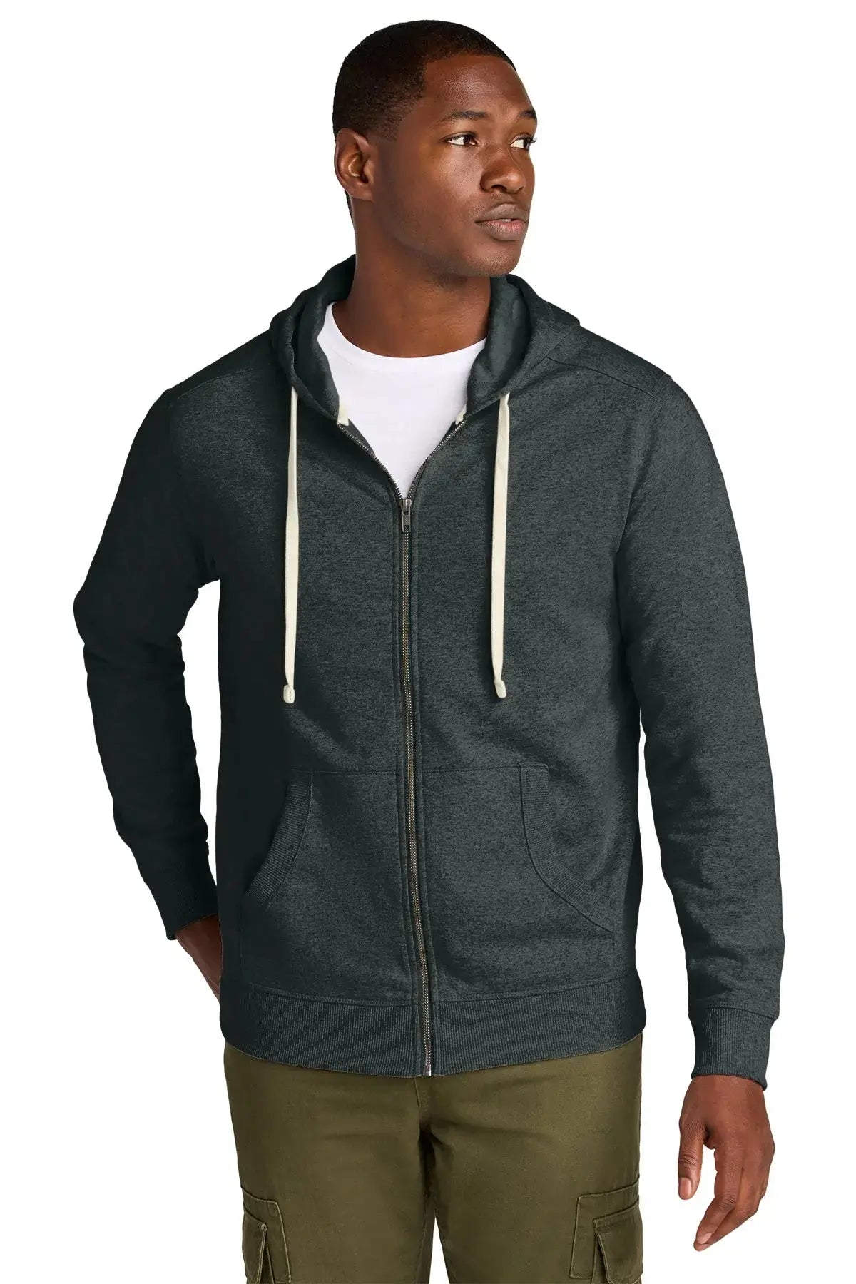 District® Re-Fleece™ Full-Zip Hoodie #DT8102 Game Over Merch