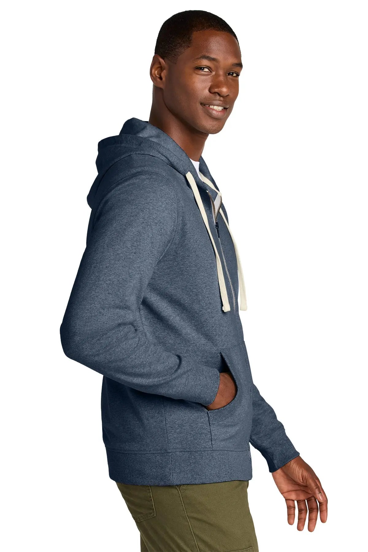 District® Re-Fleece™ Full-Zip Hoodie #DT8102