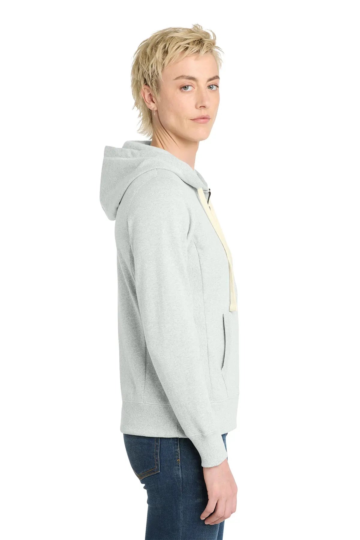 District® Women's Re-Fleece™ Full-Zip Hoodie #DT8103