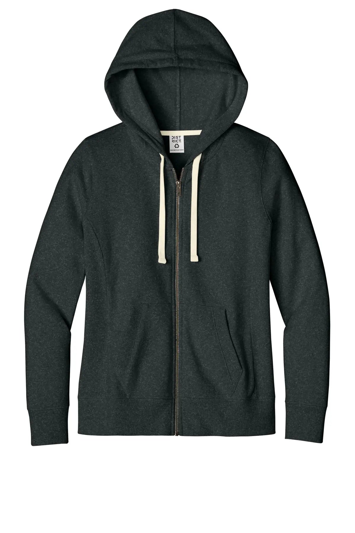 District® Women's Re-Fleece™ Full-Zip Hoodie #DT8103