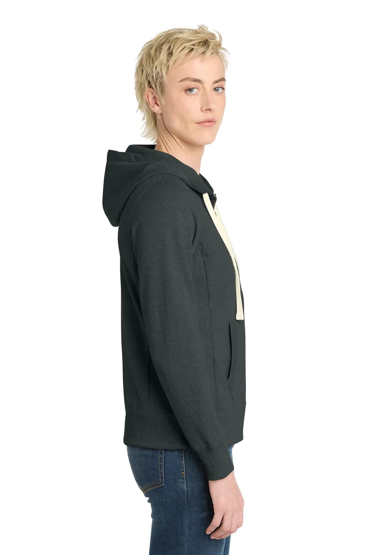 District® Women's Re-Fleece™ Full-Zip Hoodie #DT8103