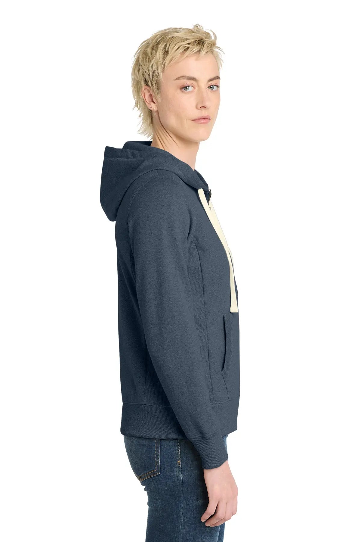 District® Women's Re-Fleece™ Full-Zip Hoodie #DT8103