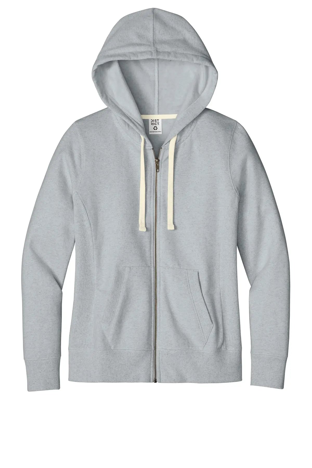 District® Women's Re-Fleece™ Full-Zip Hoodie #DT8103