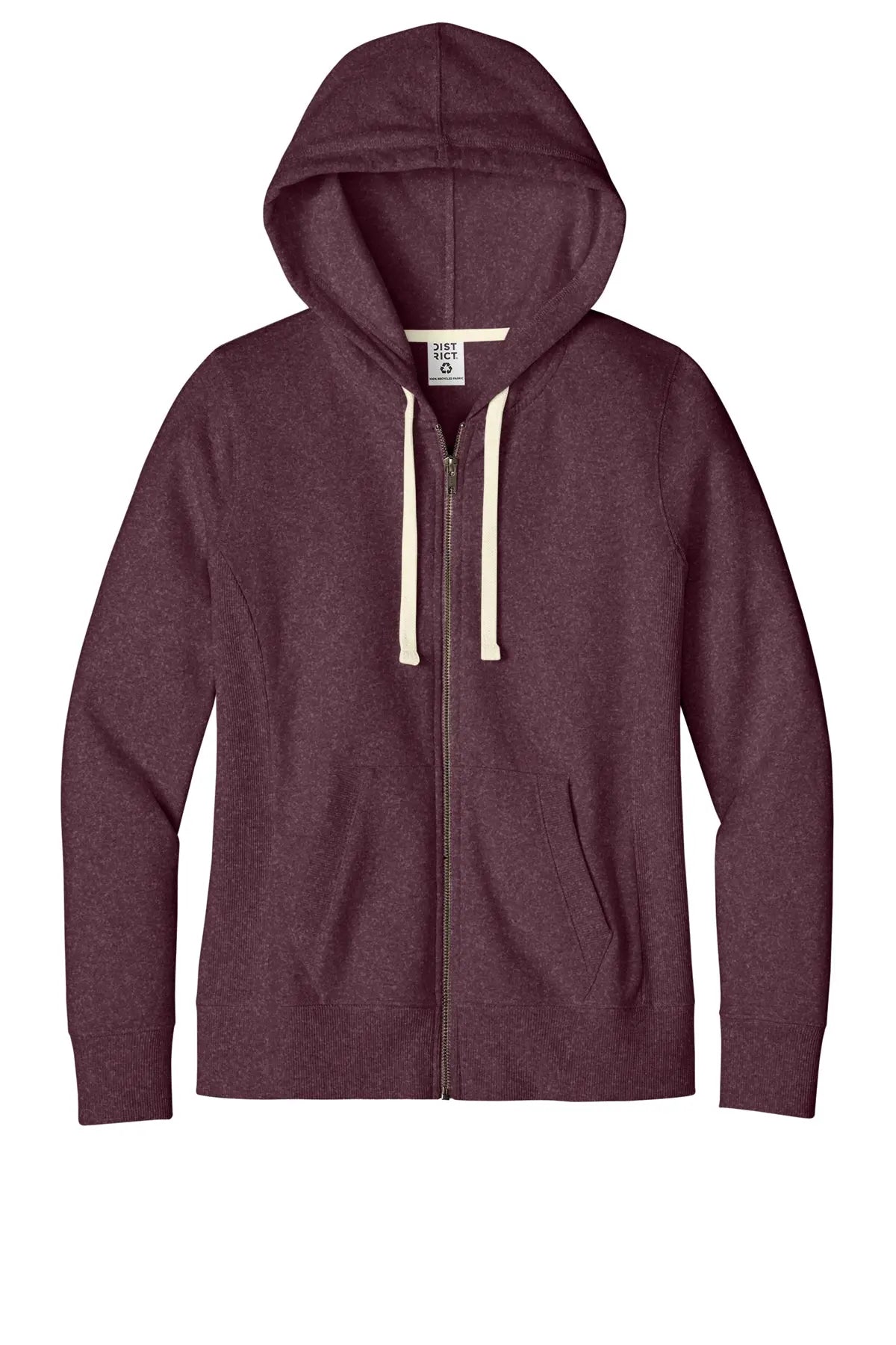 District® Women's Re-Fleece™ Full-Zip Hoodie #DT8103