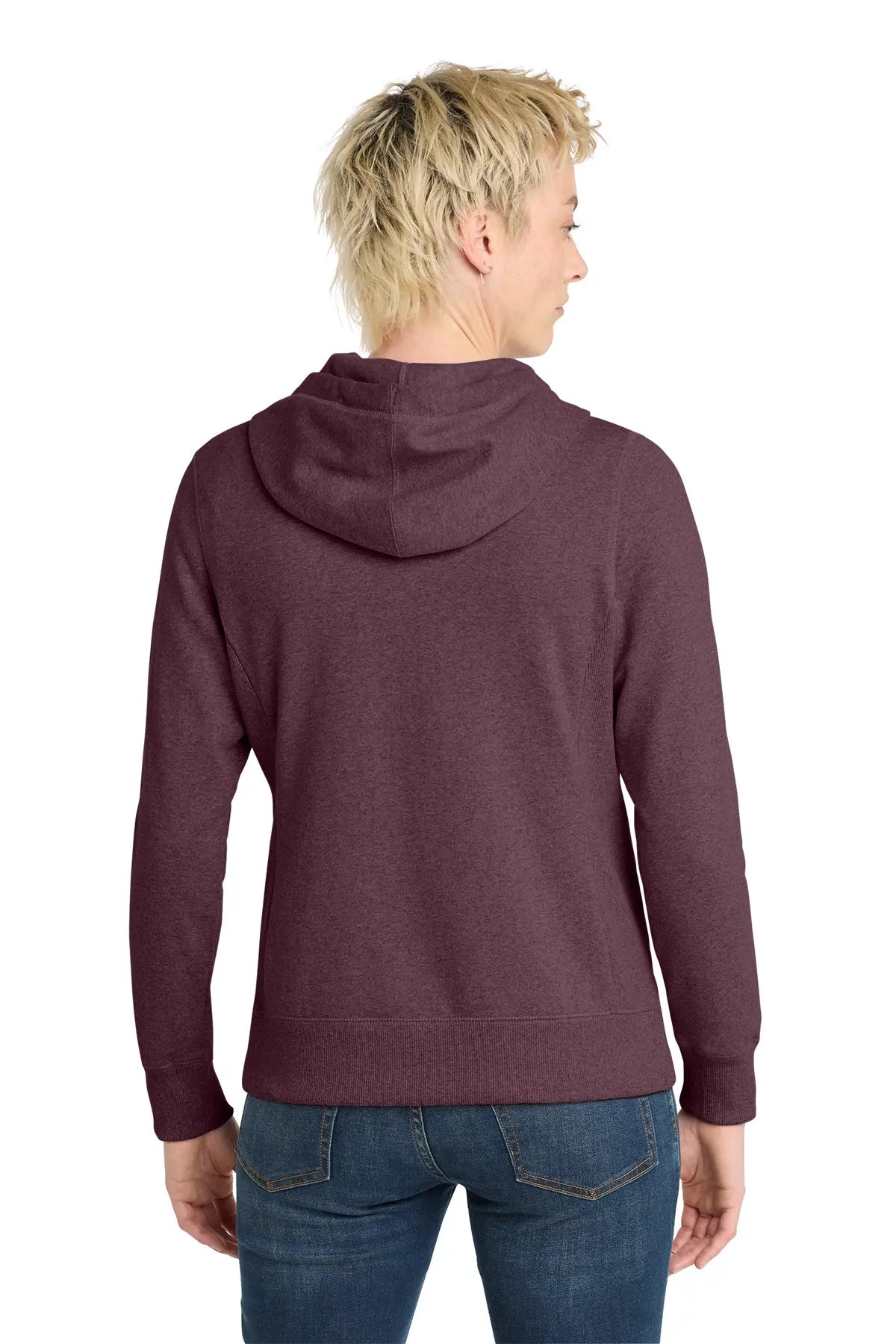 District® Women's Re-Fleece™ Full-Zip Hoodie #DT8103