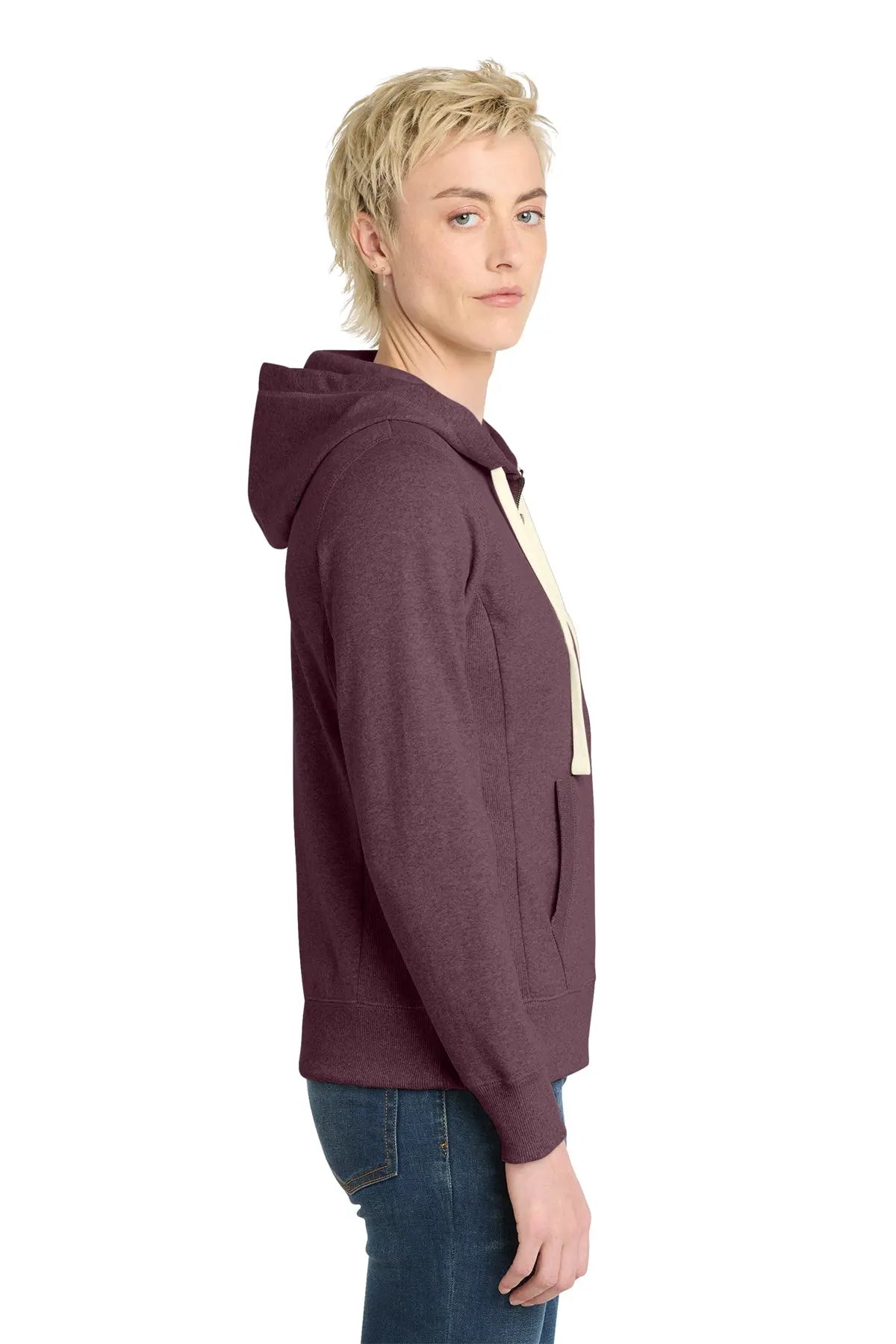 District® Women's Re-Fleece™ Full-Zip Hoodie #DT8103