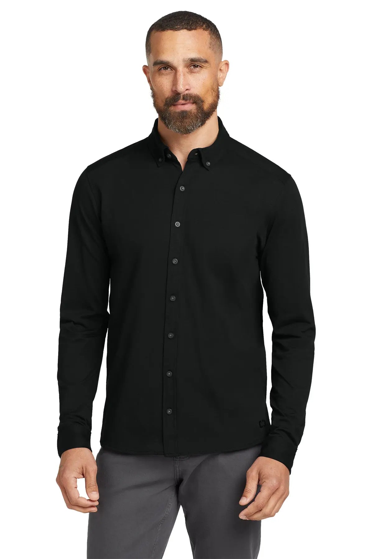 OGIO® Code Stretch Long Sleeve Button-Up #OG145