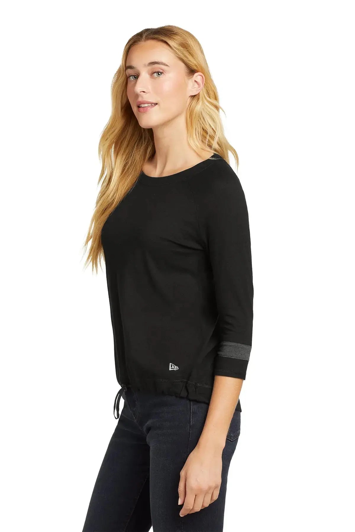 New Era® Women's Tri-Blend 3/4-Sleeve Tee #LNEA136 Game Over Merch