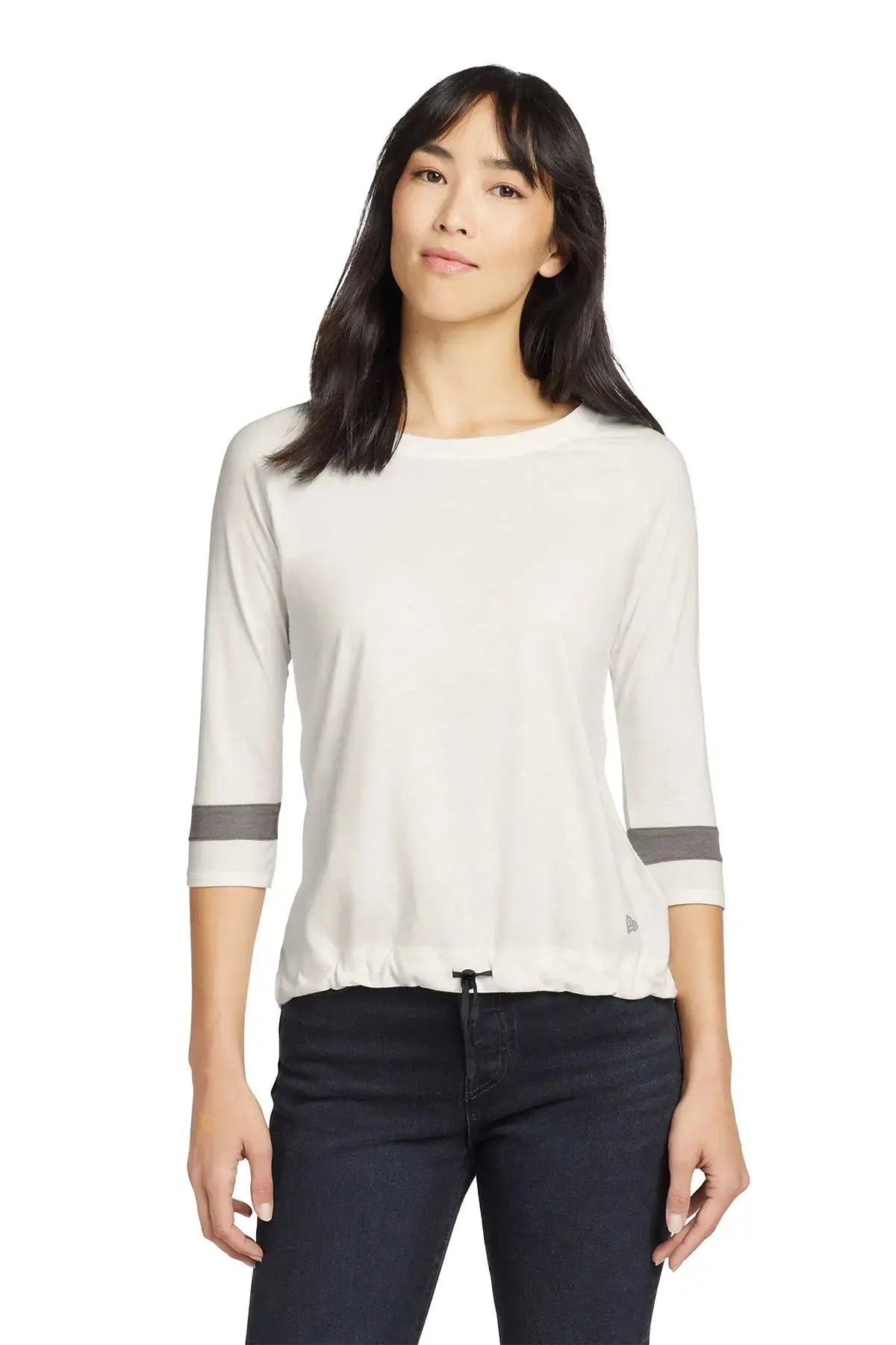 New Era® Women's Tri-Blend 3/4-Sleeve Tee #LNEA136 Game Over Merch