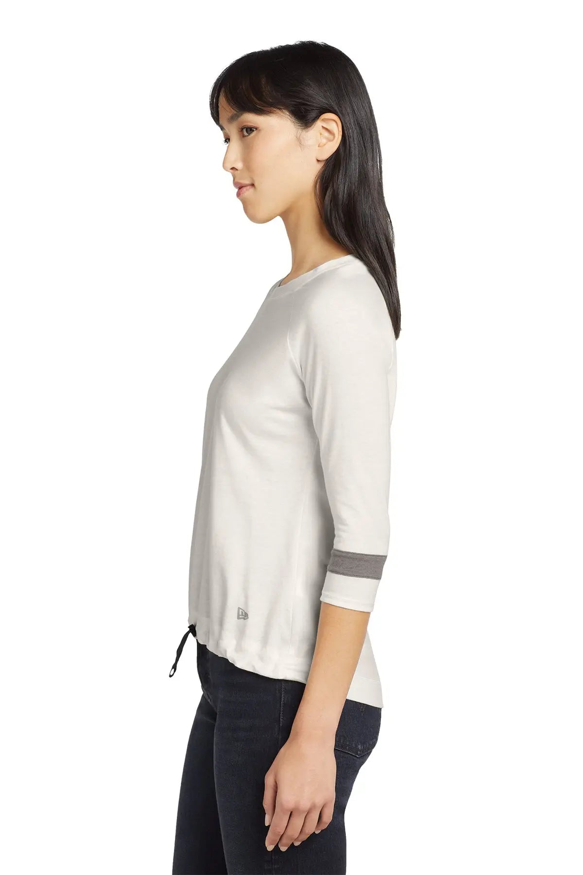 New Era® Women's Tri-Blend 3/4-Sleeve Tee #LNEA136