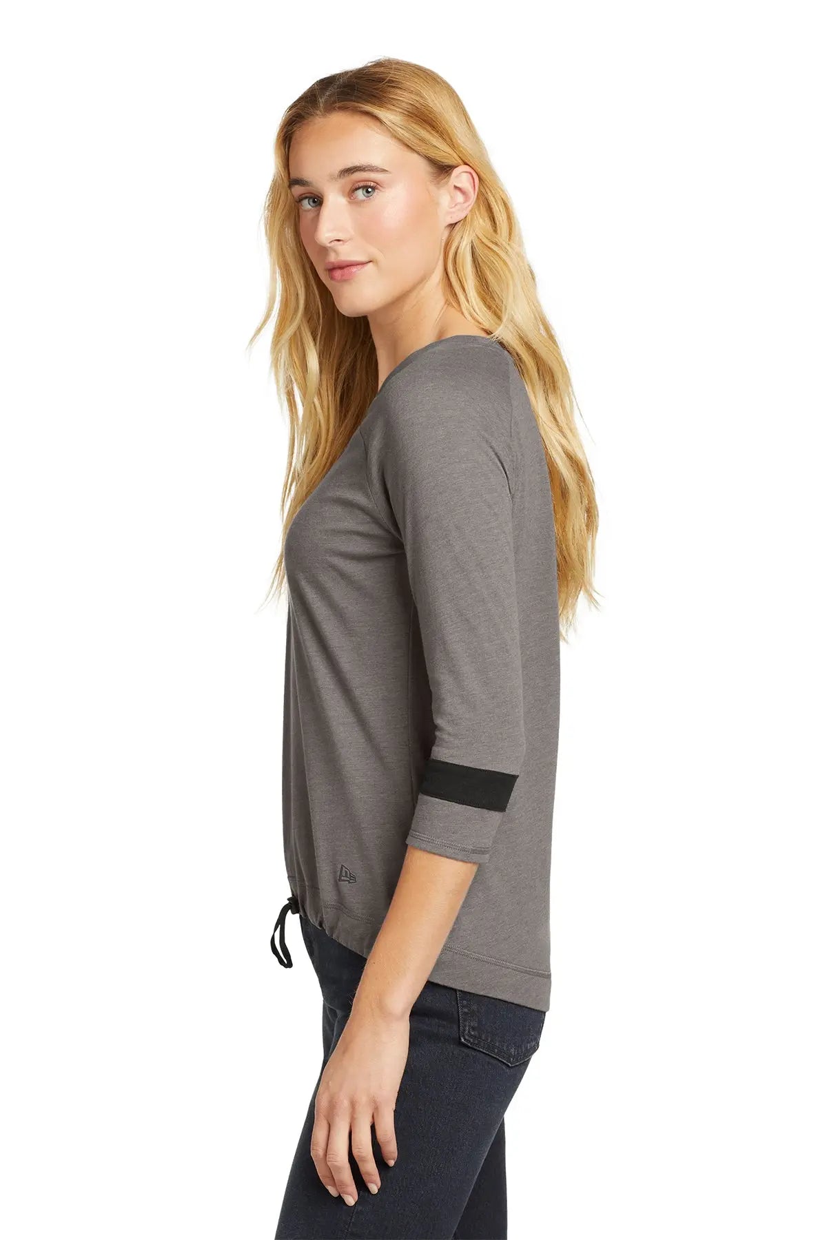 New Era® Women's Tri-Blend 3/4-Sleeve Tee #LNEA136