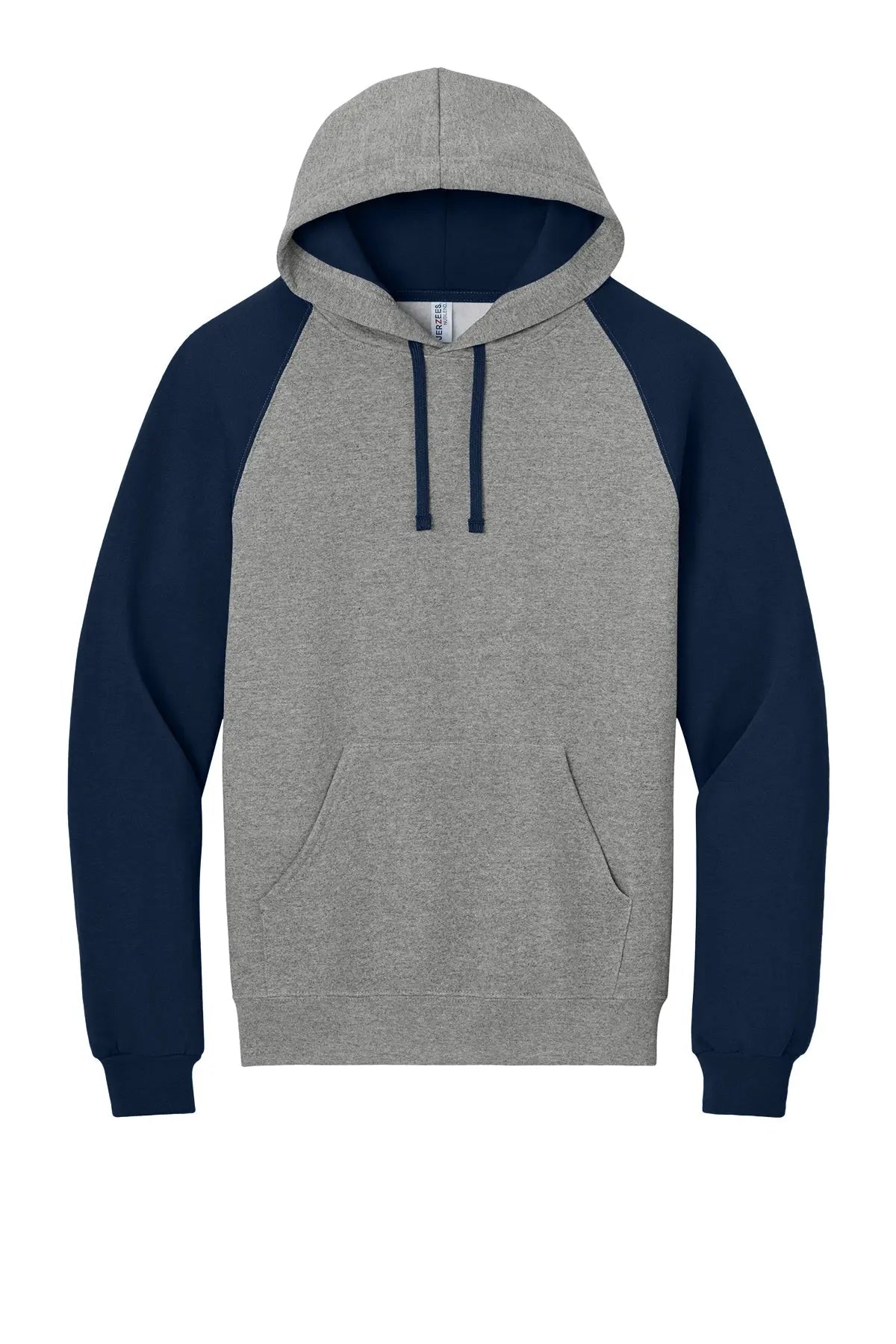 Jerzees® Unisex NuBlend® Colorblock Raglan Hoodie Sweatshirt #96C