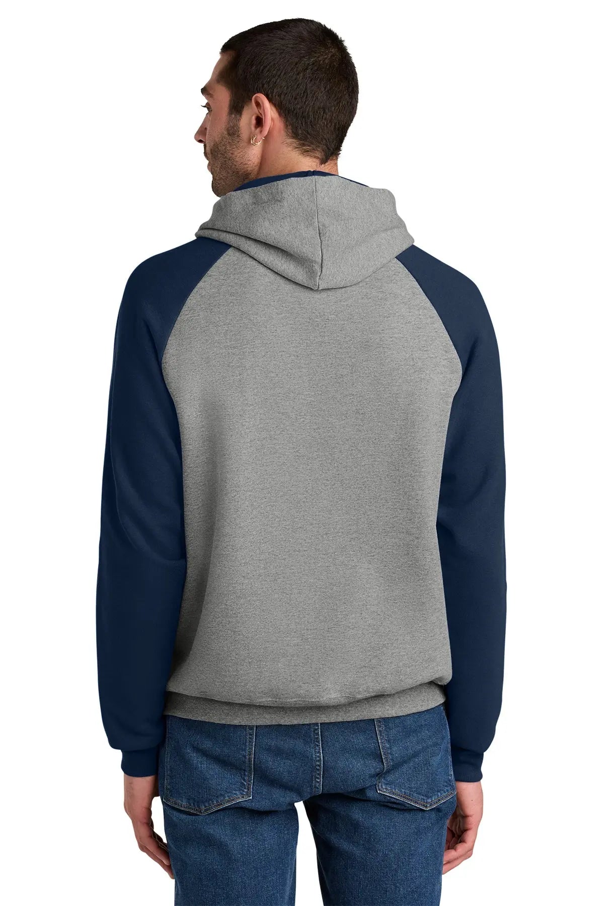 Jerzees® Unisex NuBlend® Colorblock Raglan Hoodie Sweatshirt #96C