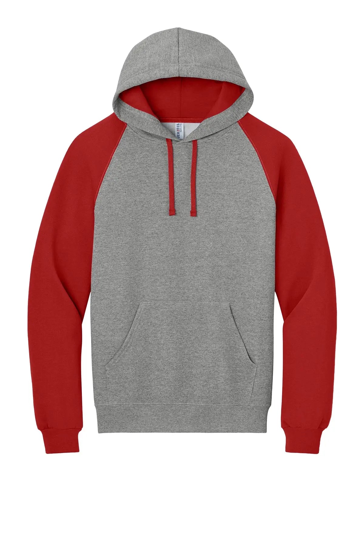Jerzees® Unisex NuBlend® Colorblock Raglan Hoodie Sweatshirt #96C