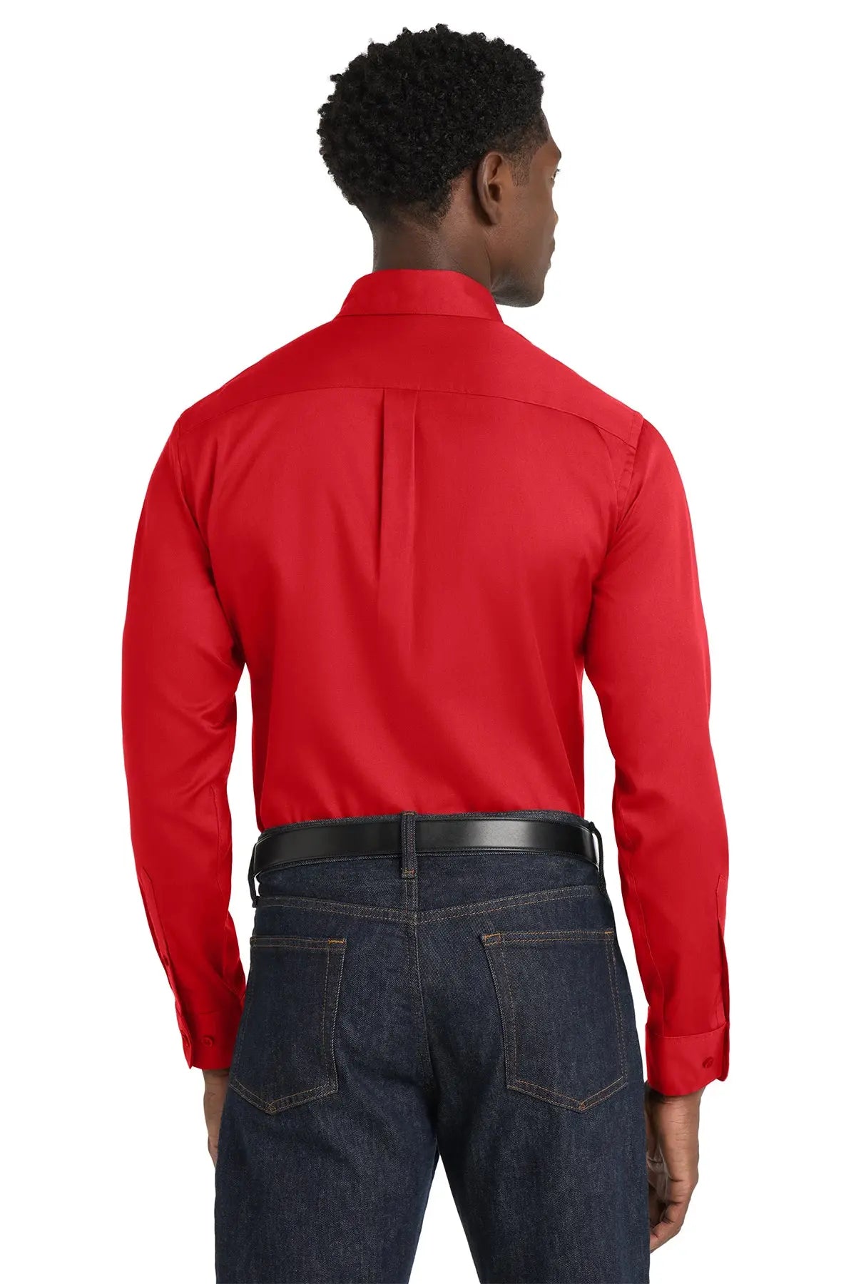 Port Authority® Long Sleeve SuperPro React™ Twill Shirt #W808