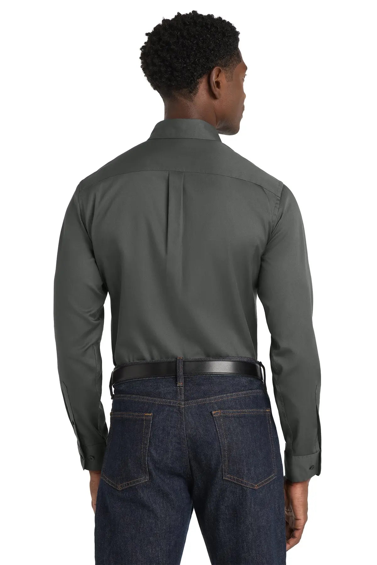 Port Authority® Long Sleeve SuperPro React™ Twill Shirt #W808