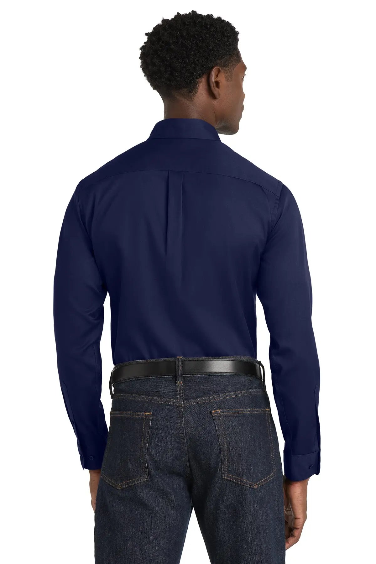 Port Authority® Long Sleeve SuperPro React™ Twill Shirt #W808