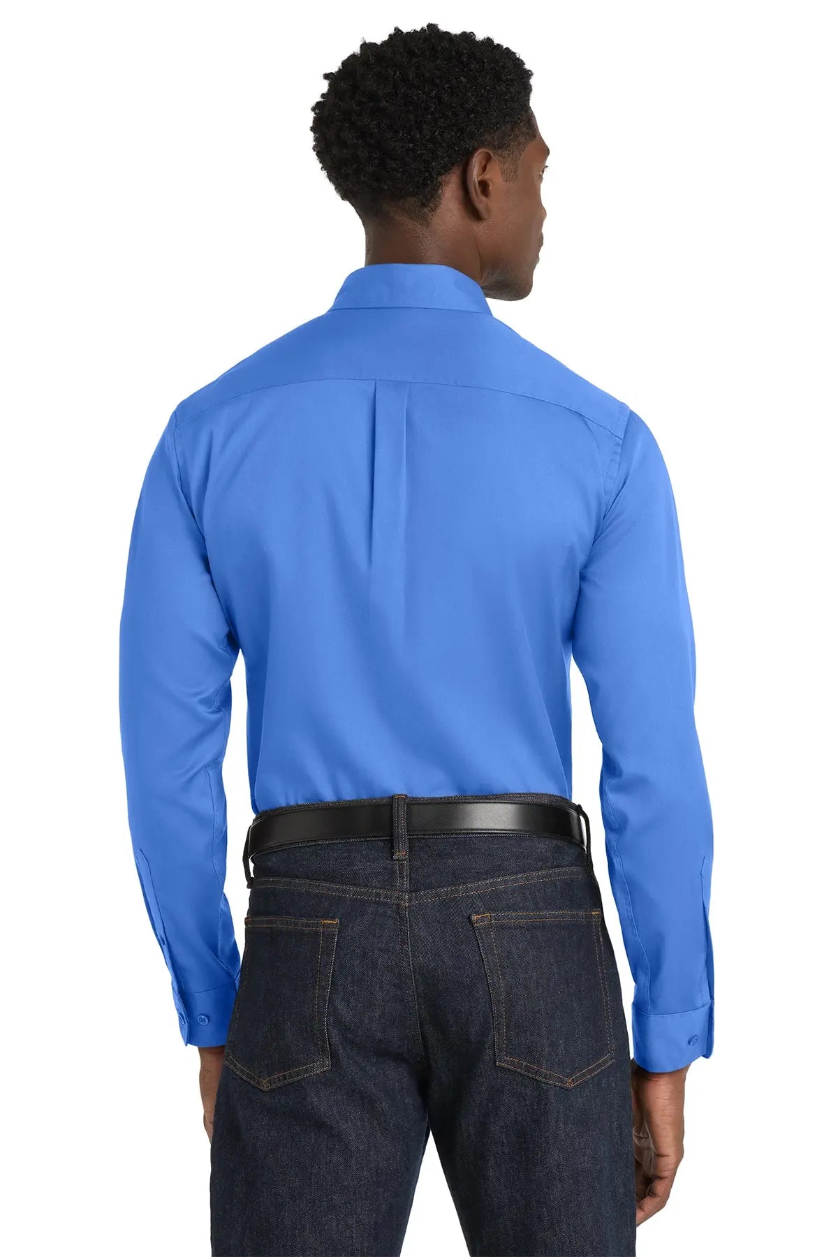 Port Authority® Long Sleeve SuperPro React™ Twill Shirt #W808