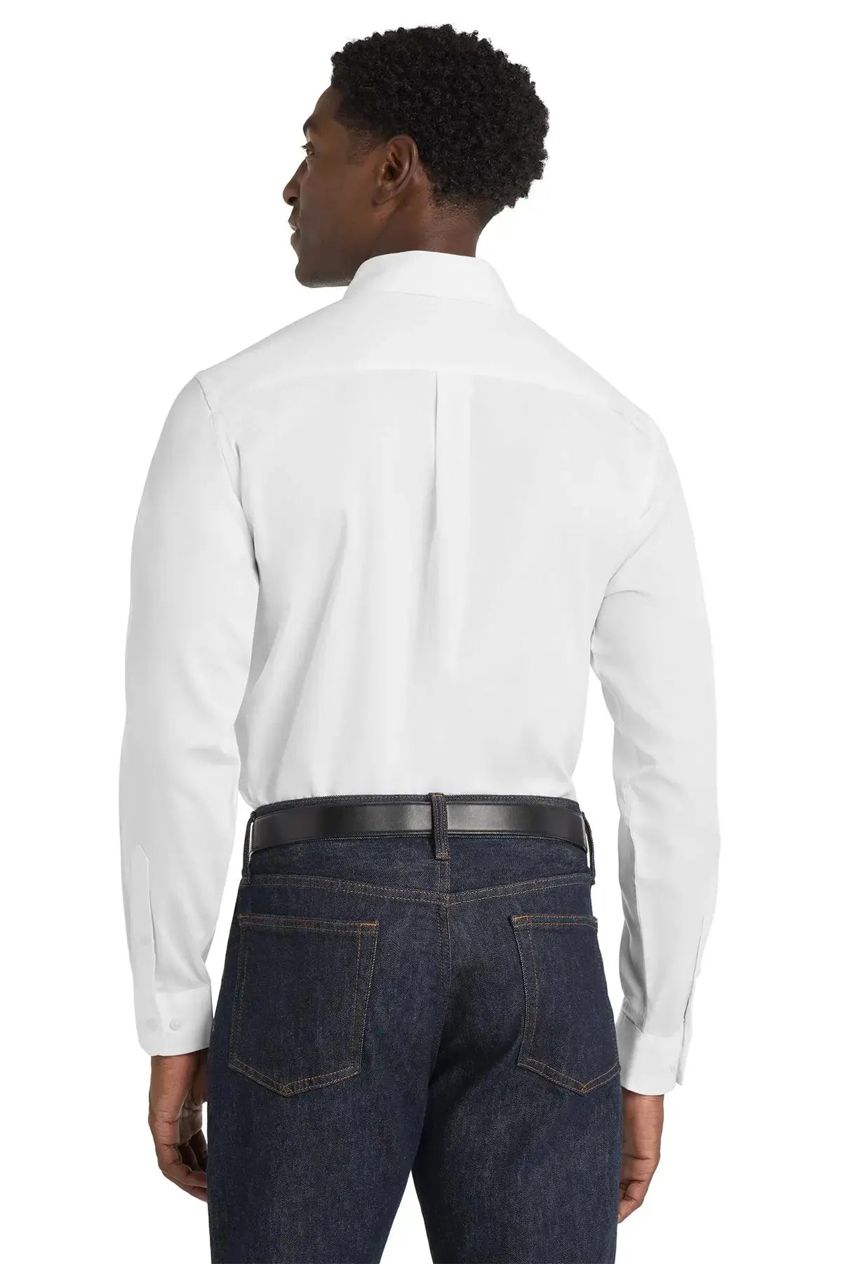 Port Authority® Long Sleeve SuperPro React™ Twill Shirt #W808 Game Over Merch