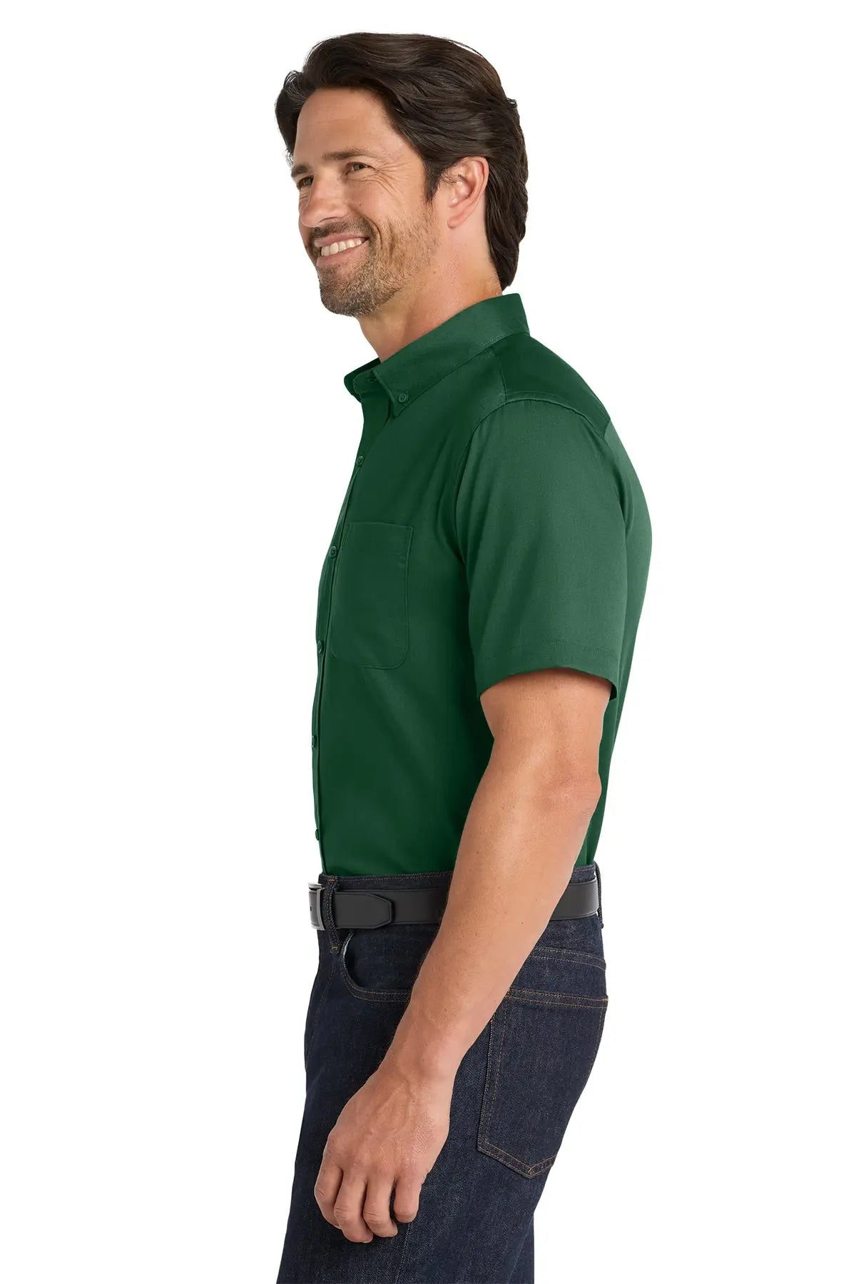 Port Authority® Short Sleeve SuperPro React™ Twill Shirt #W809