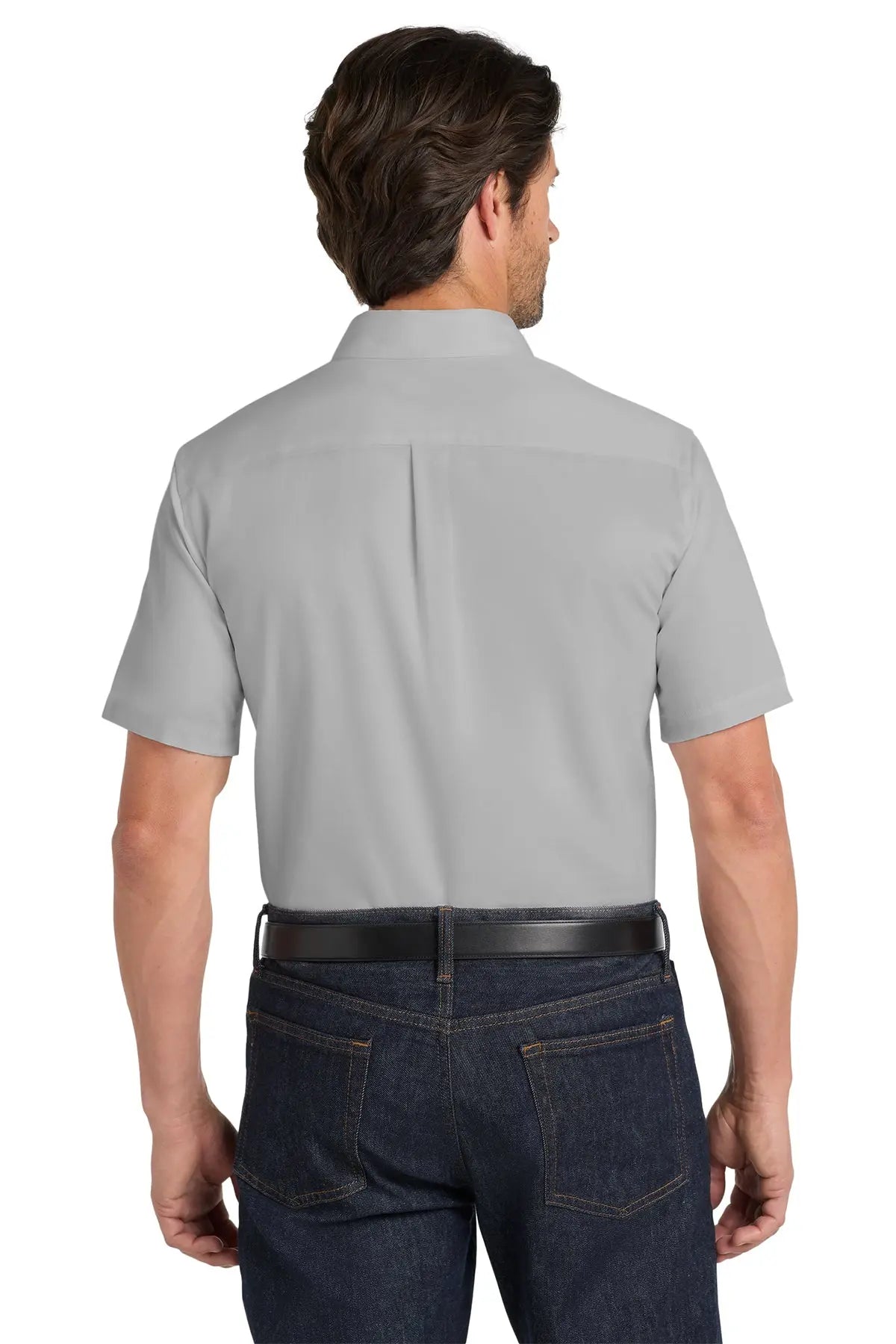Port Authority® Short Sleeve SuperPro React™ Twill Shirt #W809